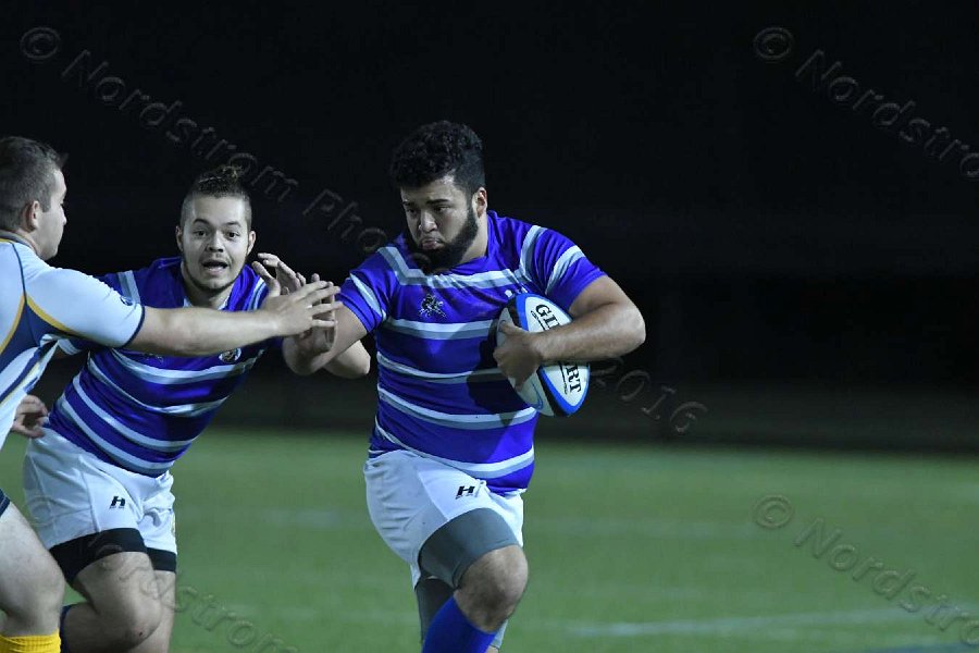 Wheaton Men\'s Rugby vs Mass Maritime.  Photo by Keith Nordstrom